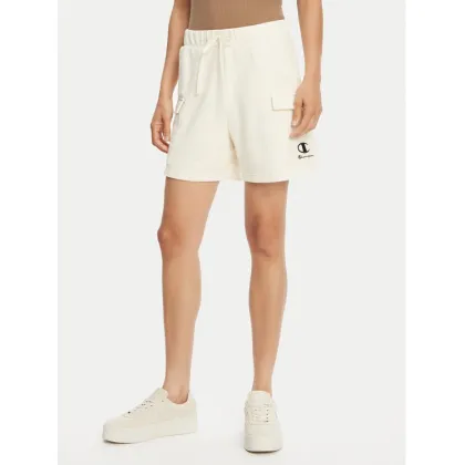 Zdjęcie Champion Szorty sportowe 118024 Écru Standard Fit
