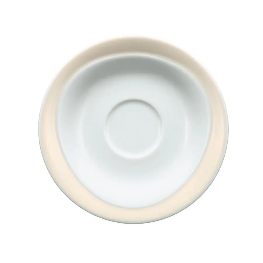 obrazek 1 Stylowy okrągły porcelanowy spodek 16 cm z Niemiec - Seltmann Weiden