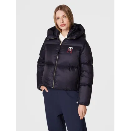 Zdjęcie Tommy Hilfiger Kurtka puchowa Monogram WW0WW37479 Granatowy Regular Fit