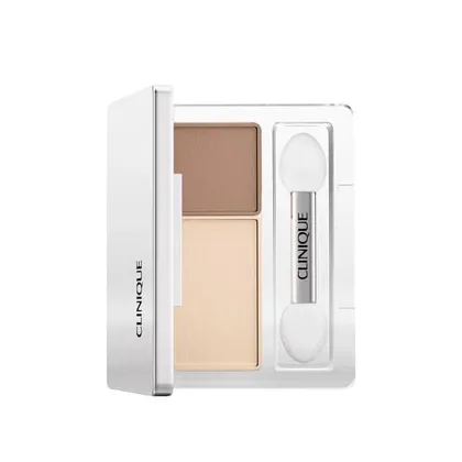 Zdjęcie CLINIQUE All About Shadow Duo Cień do powiek 2.2 g Ivory Bisque/ Bronze Satin