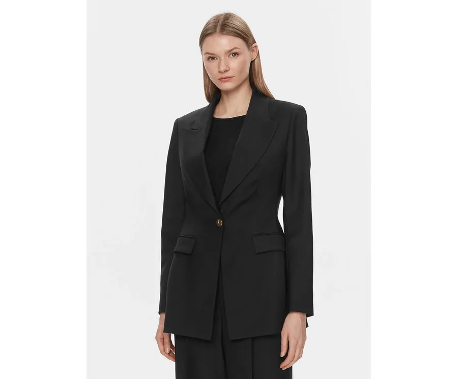 obrazek 1 IVY OAK Marynarka IO119086 Granatowy Regular Fit
