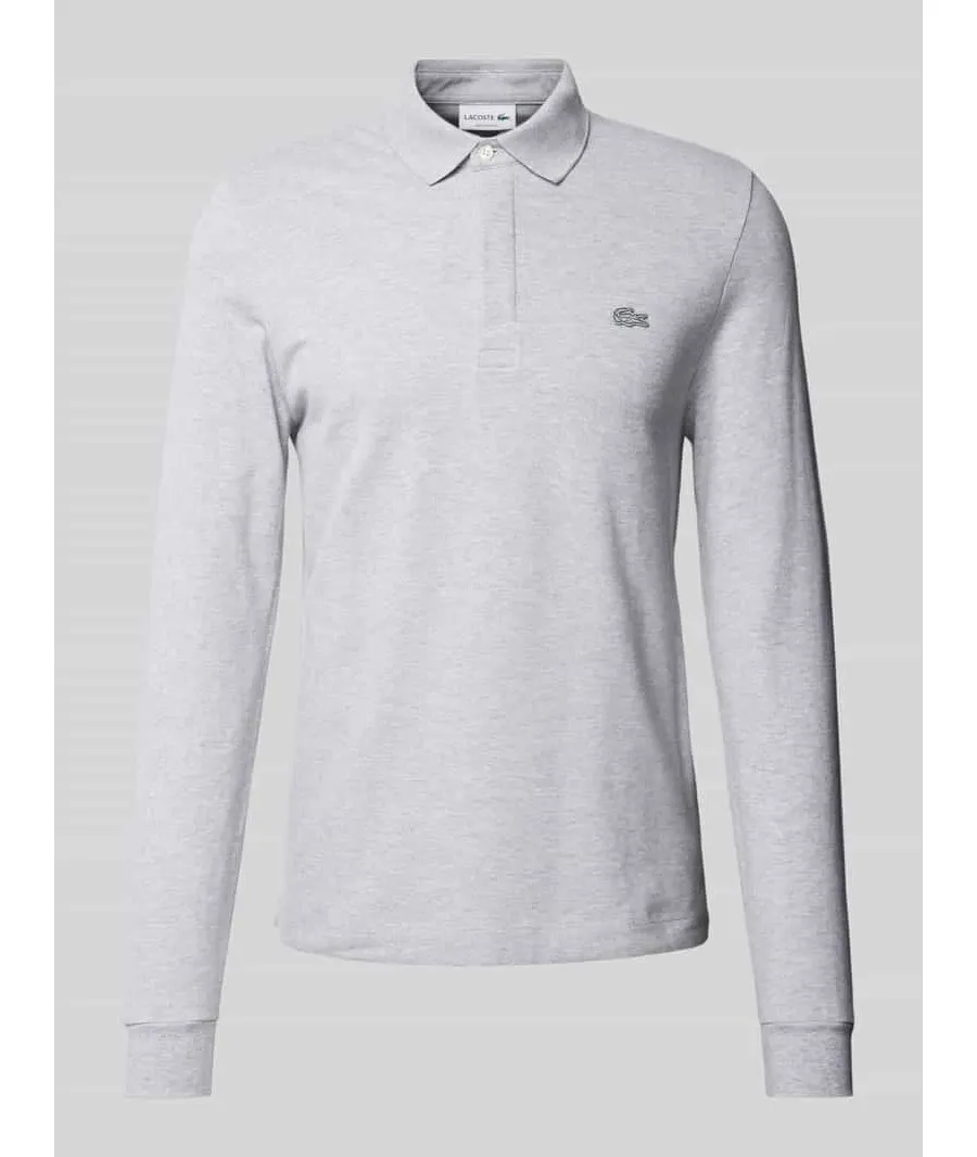 obrazek 1 Koszulka polo o kroju regular fit z długim rękawem
