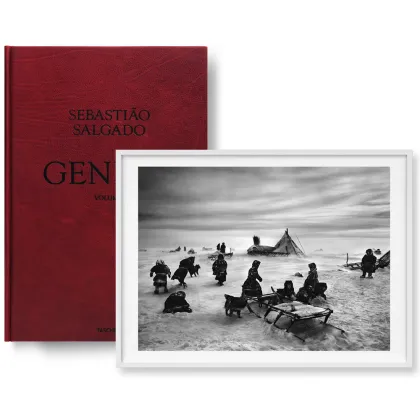 Zdjęcie Książka Sebastião Salgado. GENESIS, Art Edition No. 101–200 ‘North of the Ob River, Yamal Peninsula, Siberia, Russia’ - Taschen
