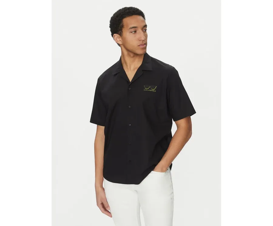 obrazek 1 KARL LAGERFELD Koszula 605443 552600 Czarny Relaxed Fit