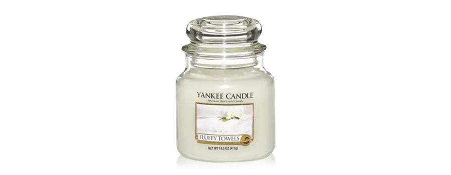 obrazek 1 Yankee Candle Fluffy Towels Housewarmer Świeca zapachowa 0.411 kg
