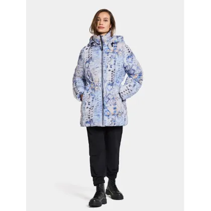 Zdjęcie Didriksons Parka Sia Aop Wns Parka 504810 Niebieski Standard Fit