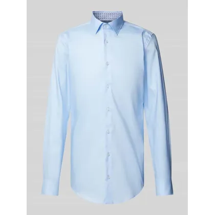 Zdjęcie Koszula biznesowa o kroju slim fit z czystej bawełny