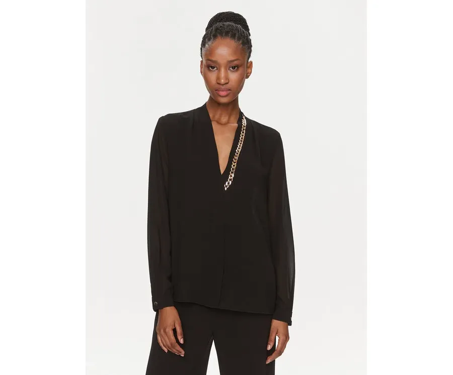 obrazek 1 Rinascimento Bluzka CFC0116133003 Czarny Regular Fit