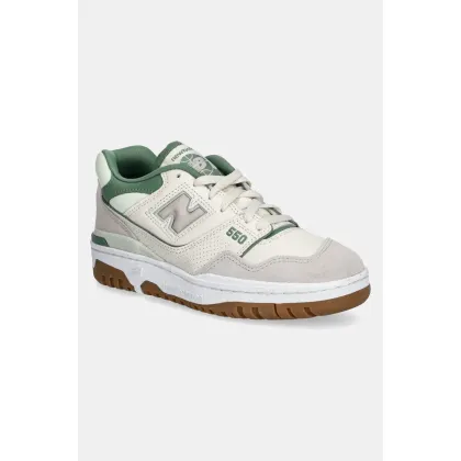 Zdjęcie New Balance sneakersy skórzane 550 kolor beżowy BBW550HK