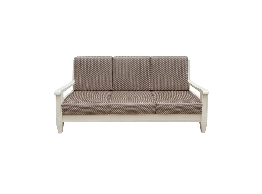 obrazek 2 Wyjątkowa tapicerowana trzyosobowa włoska sofa