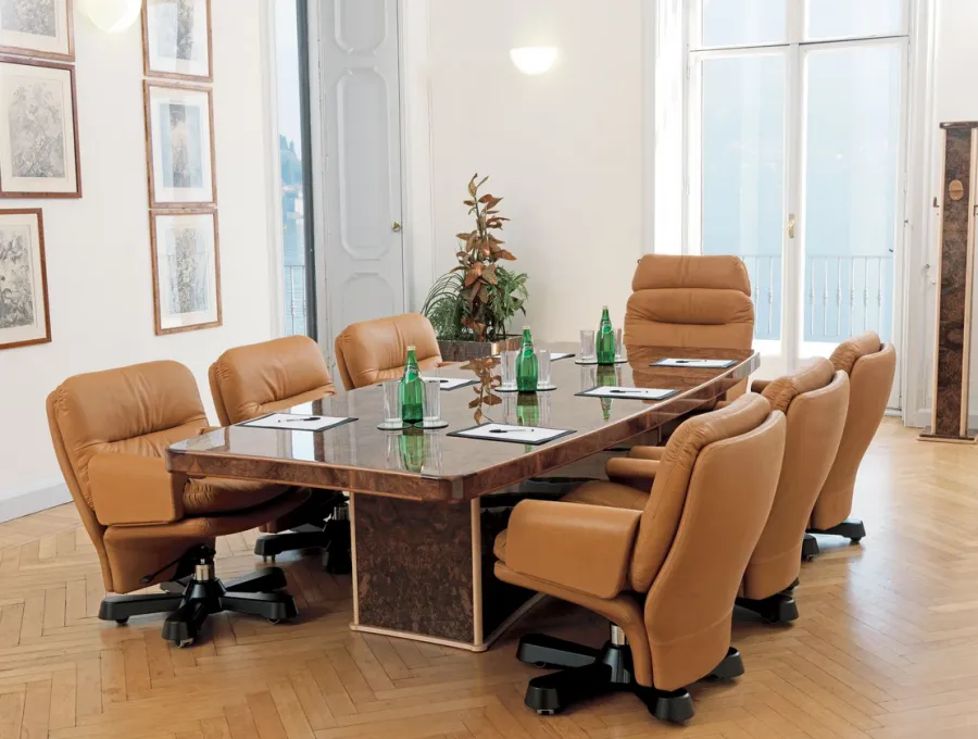obrazek 2 Ekskluzywny skórzany fotel biurowy - President 80 Plus