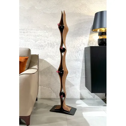 Zdjęcie Luksusowy Prezent Ślubny Stojak na Wino TWIST