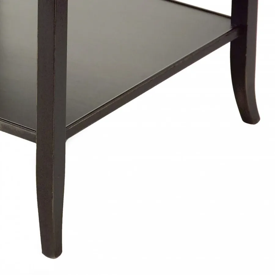 obrazek 2 Kwadratowy stolik kawowy z litego drewna H.60xL.80xP.80 cm