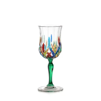 Zdjęcie Kolorowy komplet 6 kieliszków do degustacji czerwonego wina (160 ml)
