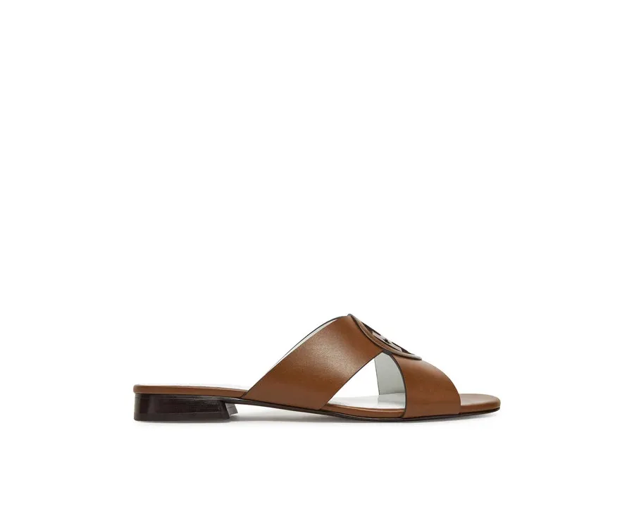 obrazek 1 Tory Burch Klapki Miller 162574 Brązowy