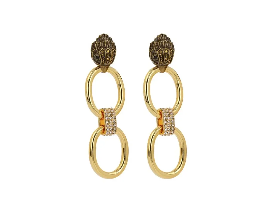 obrazek 1 Kurt Geiger Kolczyki Eagle Link Linears 1345461429 Złoty