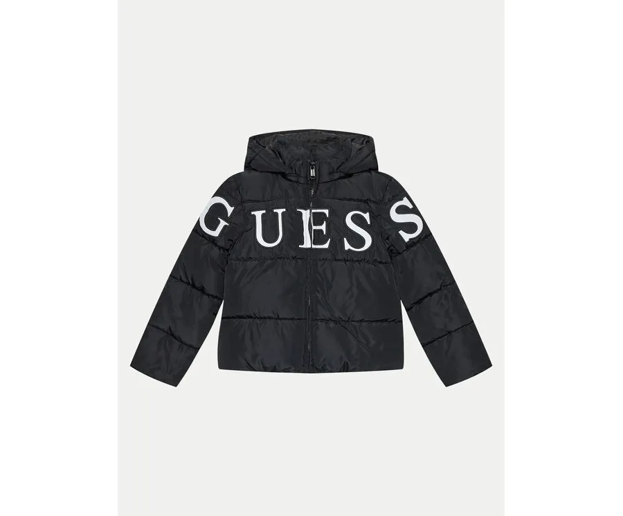 obrazek 1 Guess Kurtka puchowa J4BL26 WB240 Czarny Relaxed Fit