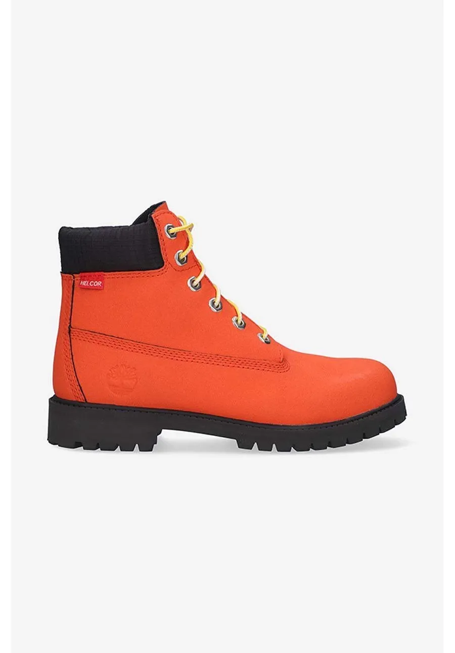 obrazek 1 Timberland workery zamszowe 6 in WaterProof Boot kolor pomarańczowy na płaskim obcasie A2FMB-ORANGE