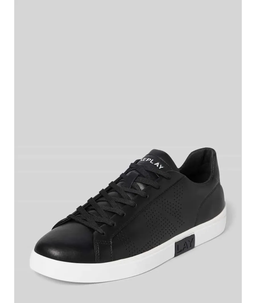 obrazek 1 Replay Sneakersy Polys Studio GMZ3P .000.C0014L Czarny REPLAY