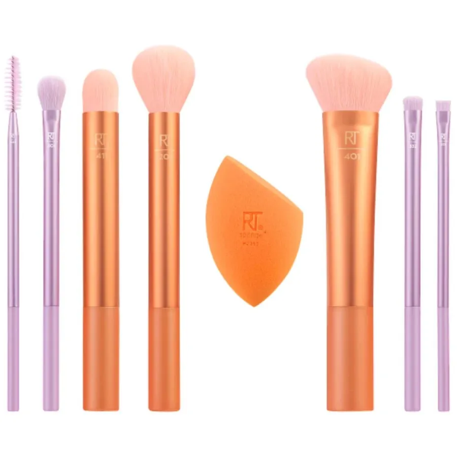 obrazek 1 Real Techniques Level Up Brush + Sponge Kit Zestaw pędzli i gąbek do makijażu