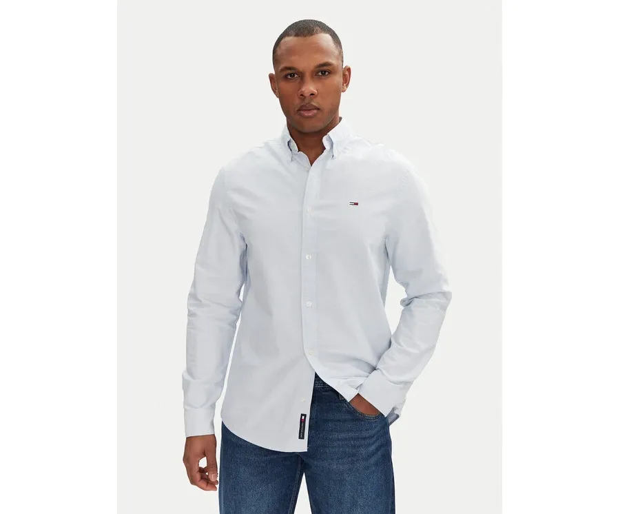 obrazek 1 Tommy Jeans Koszula DM0DM21298 Błękitny Regular Fit