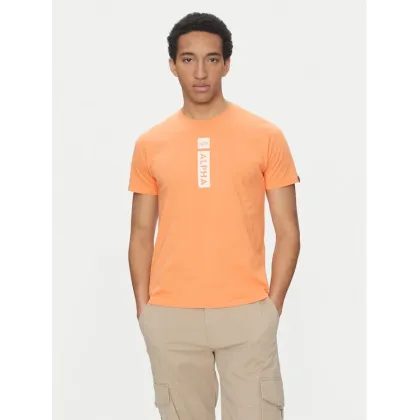 Zdjęcie Alpha Industries T-Shirt 146509 Pomarańczowy Regular Fit