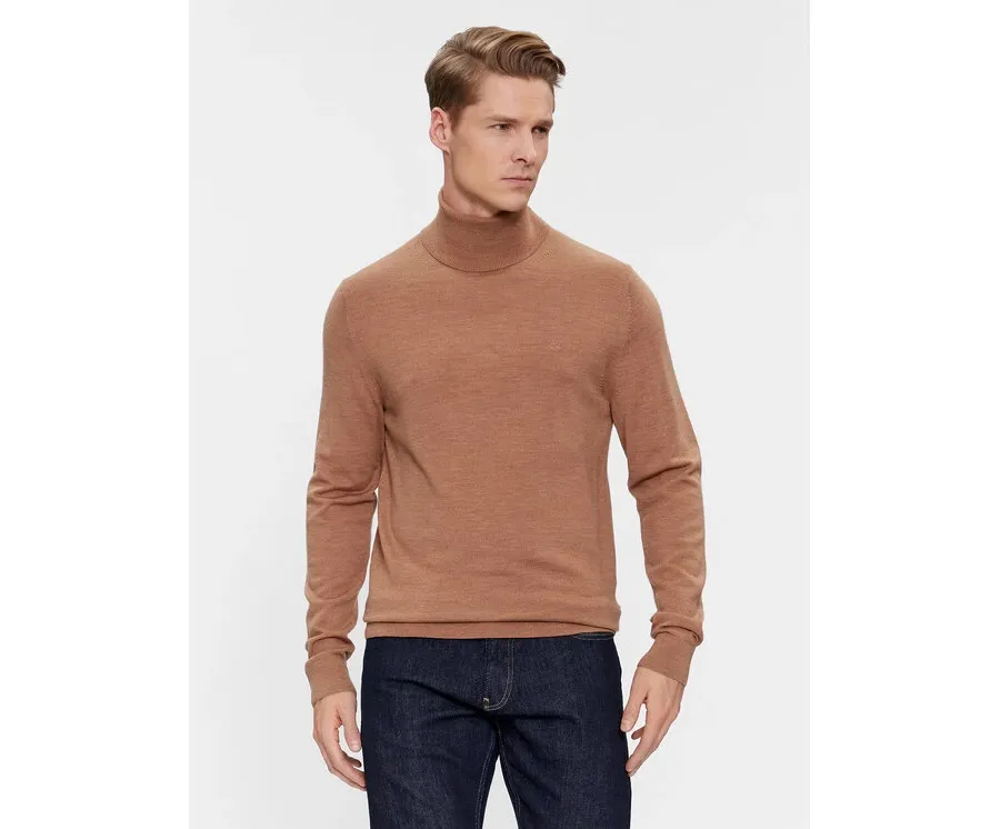 obrazek 1 Calvin Klein Golf Superior K10K110420 Brązowy Slim Fit