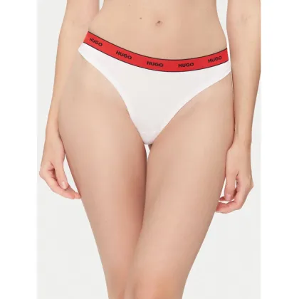Zdjęcie HUGO Stringi Thong Stripe Pyp 50545700 Biały