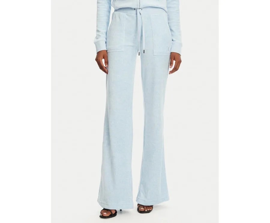 obrazek 1 Juicy Couture Spodnie dresowe Layla JCSEBJ001 Błękitny Flared Leg