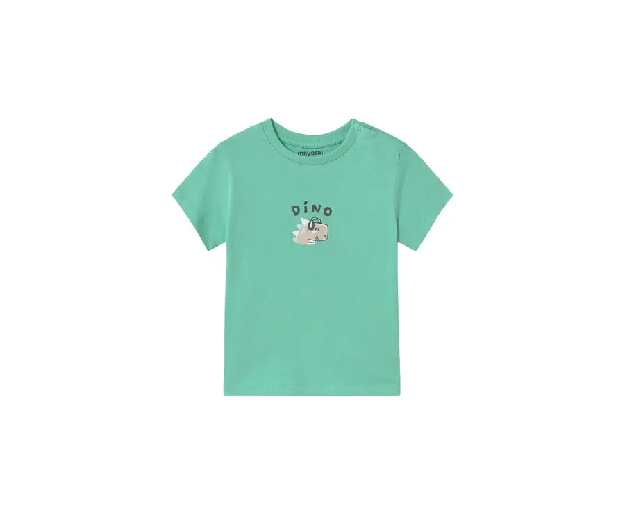 obrazek 1 Mayoral T-Shirt 1062 Zielony Regular Fit