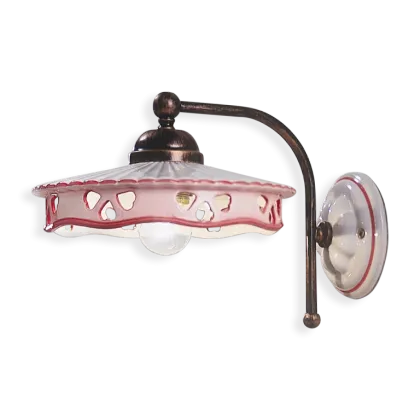 Zdjęcie Stylowa włoska lampa-kinkiet w stylu klasycznym