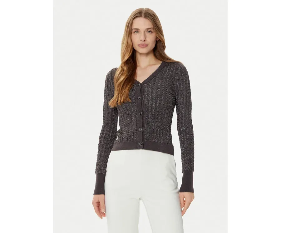 obrazek 1 Guess Kardigan W5RR05 Z3KT0 Szary Regular Fit