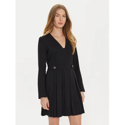 Zdjęcie TWINSET Sukienka codzienna 242TT2171 Czarny Loose Fit