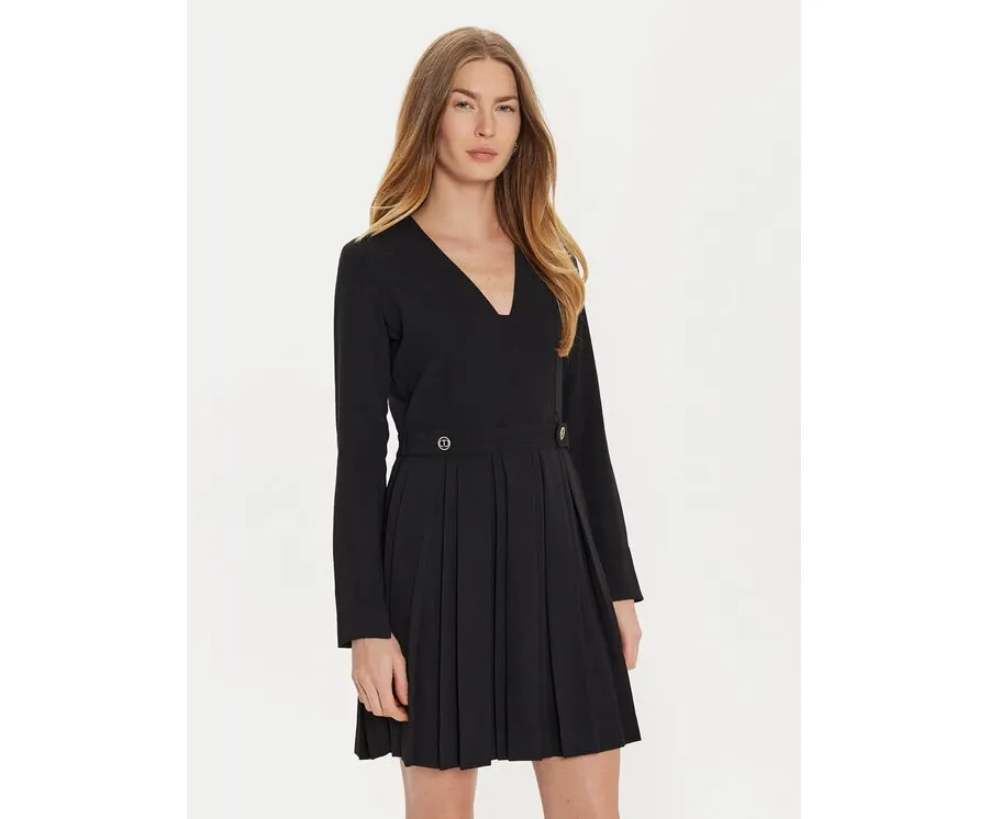 obrazek 1 TWINSET Sukienka codzienna 242TT2171 Czarny Loose Fit