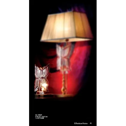 Zdjęcie Ekskluzywna lampa z kryształowym motylem – Il Paralume Marina