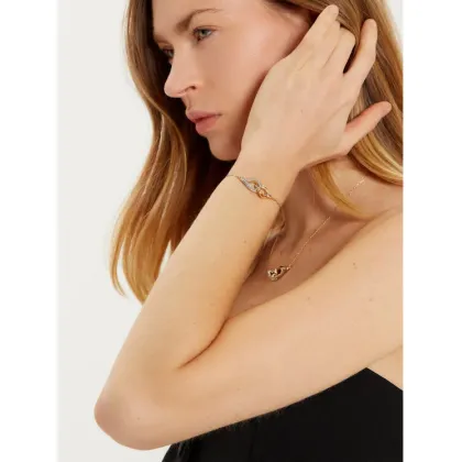 Zdjęcie Tory Burch Naszyjnik Interlocking Wishbone Pendant 161070 Złoty