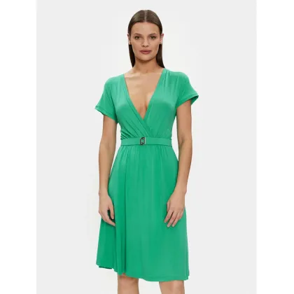 Zdjęcie Liu Jo Sukienka codzienna VA4112 JS360 Zielony Regular Fit