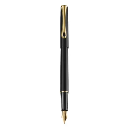 Picture DIPLOMAT Traveler fountain pen, black/gold