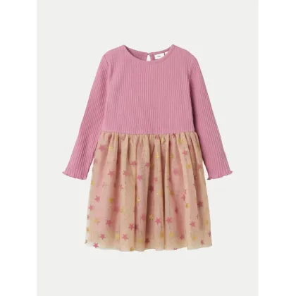 Zdjęcie NAME IT Sukienka codzienna 13236039 Różowy Regular Fit