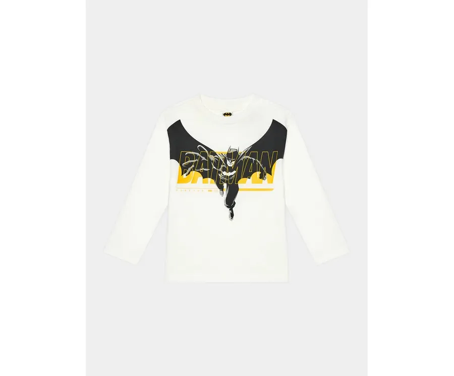 obrazek 1 OVS Bluzka BATMAN 1889127 Biały Regular Fit