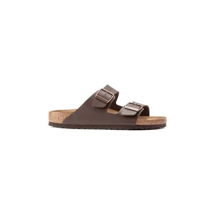 Zdjęcie Birkenstock klapki Arizona damskie kolor brązowy 51701
