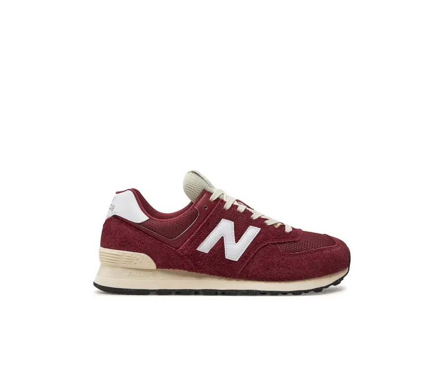 obrazek 1 New Balance Sneakersy U574RBK Bordowy