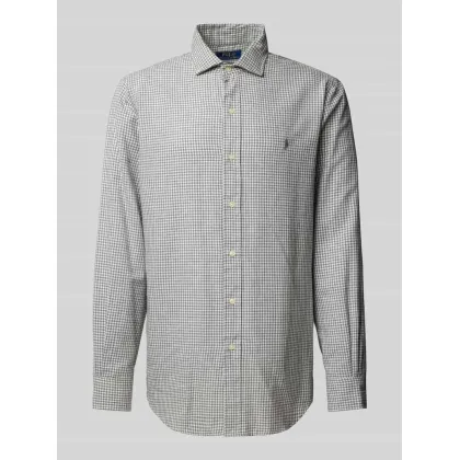 Zdjęcie Koszula casualowa o kroju regular fit z kołnierzykiem typu cutaway