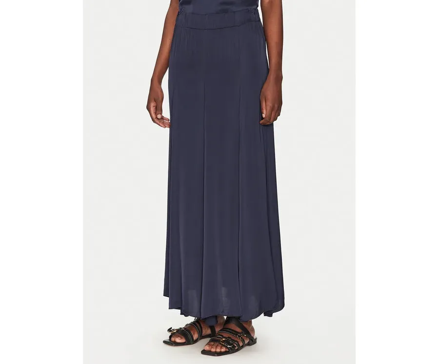 obrazek 1 ViCOLO Spódnica maxi TD0004 Granatowy Regular Fit