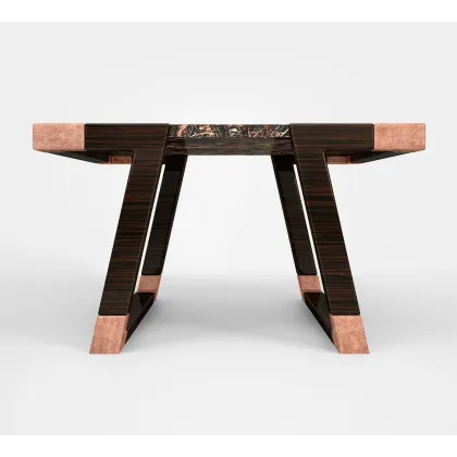 Zdjęcie Brązowy ekskluzywny stolik do wytrawnych salonów – Muranti