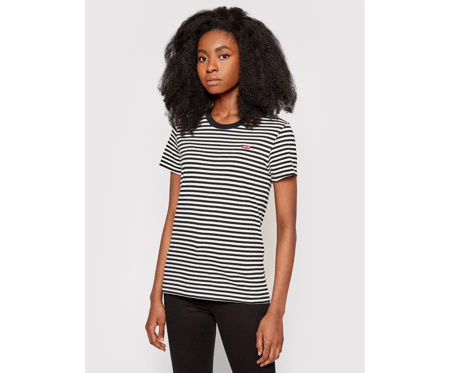 obrazek 1 Levi's® T-Shirt The Perfect 39185-0087 Czarny Regular Fit