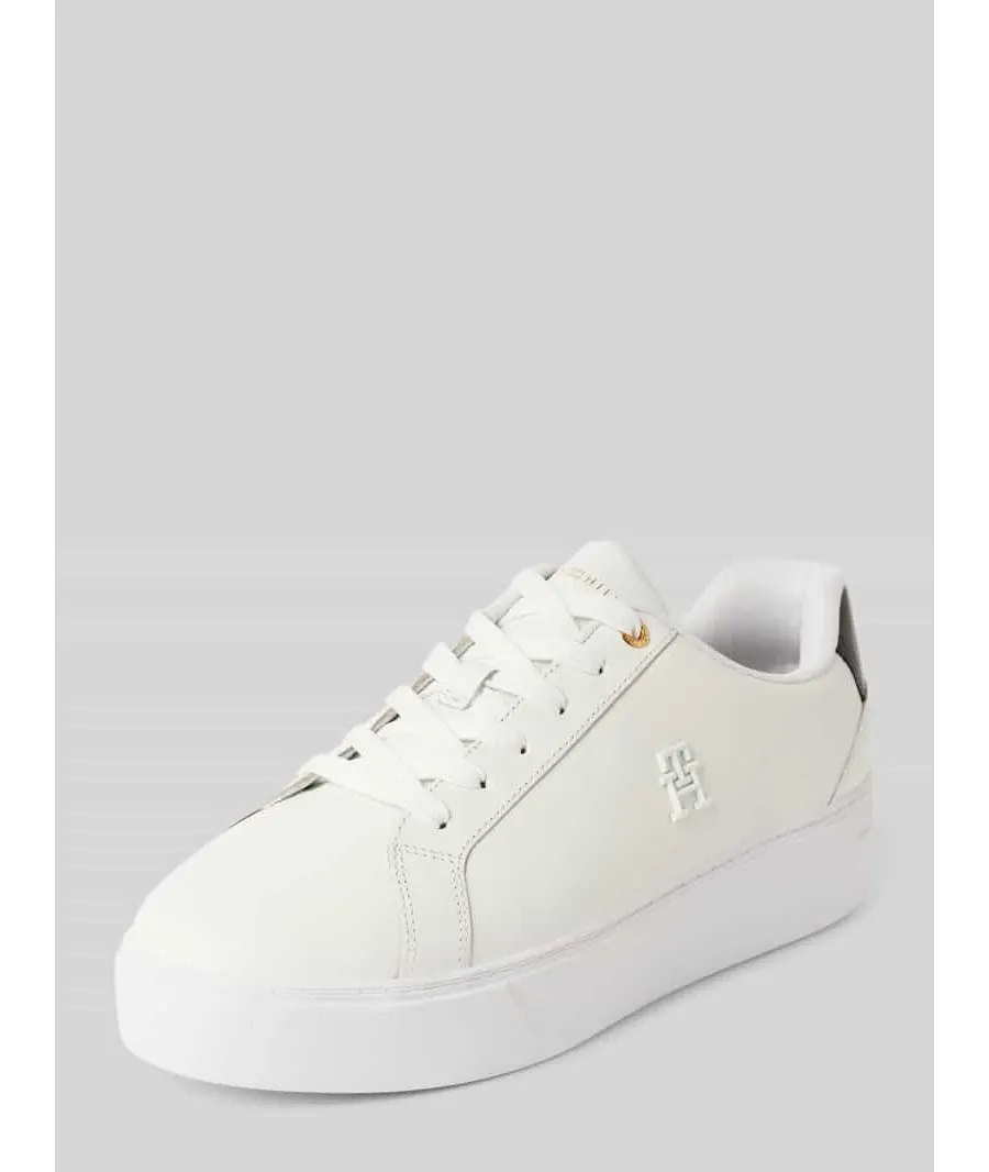 obrazek 1 Tommy Hilfiger Sneakersy Th Platform Court Sneaker FW0FW08614 Biały