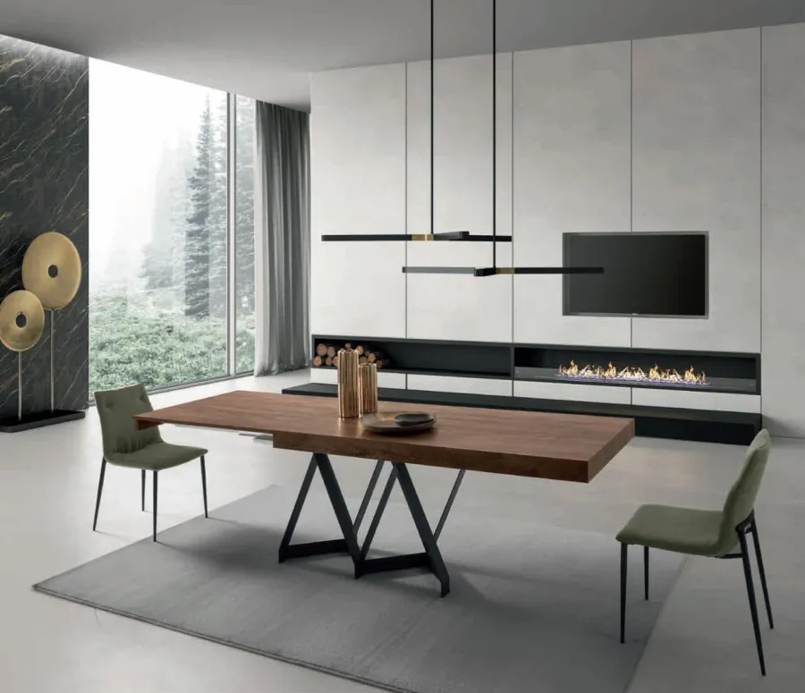obrazek 1 Włoski klasyczny stół do salonu L. 180 P. 90 H. 75 cm – Zamagna Italia