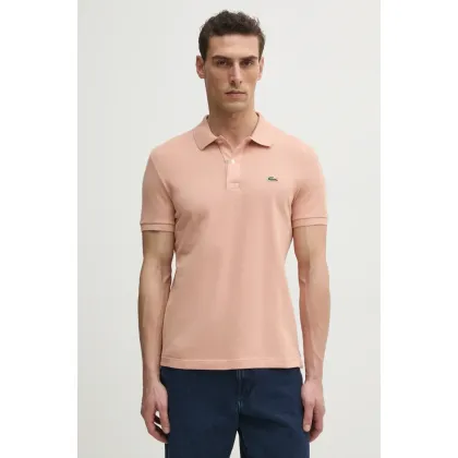 Zdjęcie Lacoste polo bawełniane kolor różowy gładki PH4012