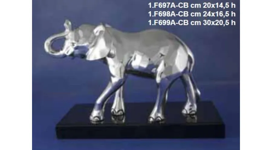 obrazek 1 Niezwykła statuetka słonia z podstawą - ArtBe